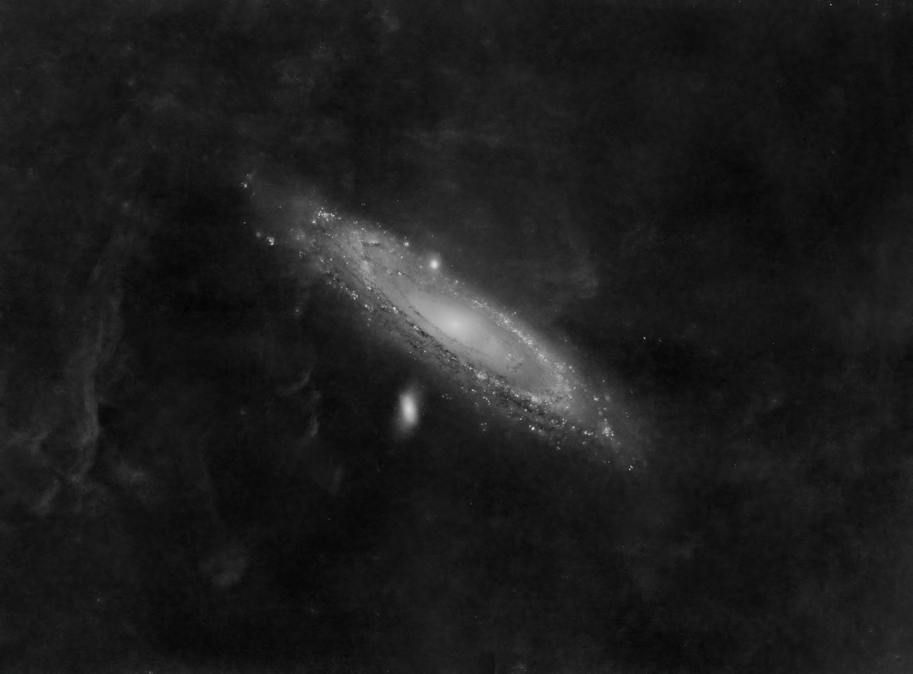 M31 Ha Cloud