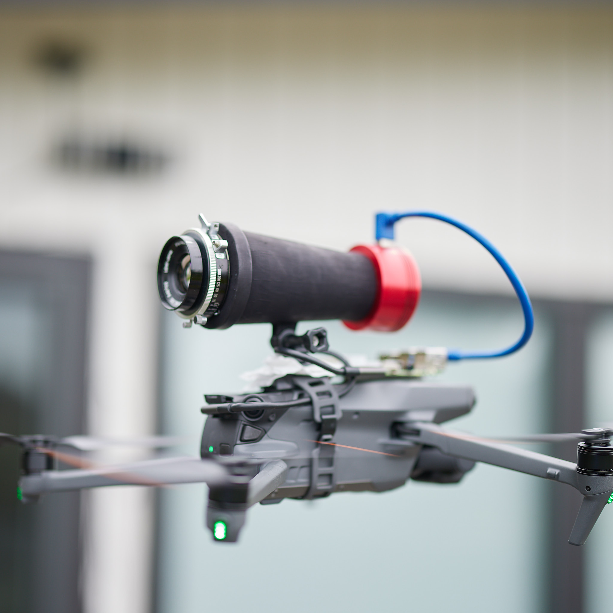 ZWO camera on a drone